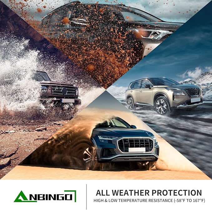 ANBINGO® Cargo Liner for KIA Seltos 2024 2025 2026 TPE All Weather Car Mats Waterproof Non-Slip Mat Full Sets, 2024 2025 2026 Seltos S/LX/EX/X-Line, (Only for U.S.A. and Canada Seltos)