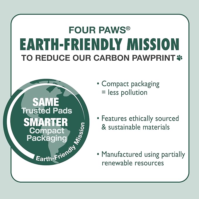 Four Paws Wee-Wee Superior Performance X-Large Dog Pee Pads, 21 Count | Puppy & dog potty training pads, housebreaking supplies, xl puppy pads, pet supplies, 24-hour floor protection, 28" x 34"