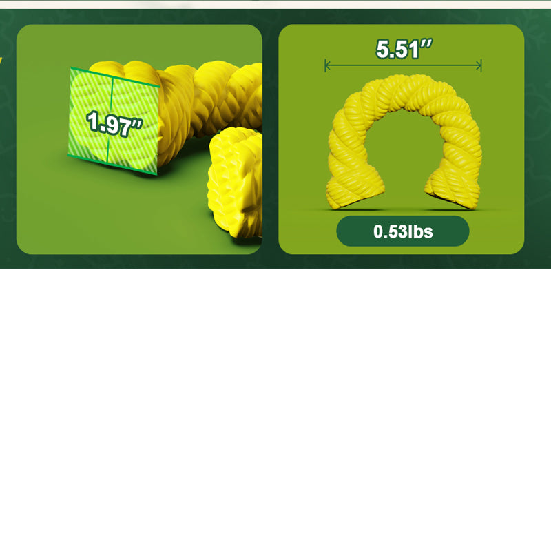 Natural Rubber Horseshoe-Shaped Chew Toys,Dog Toys For Aggressive Chewers, Dog Toys For Medium Large Dogs, Toys For Traning