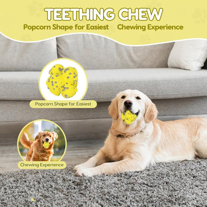 Dog Spike Ball Toy Tough ETPU Interactive Chew Ball For Aggressive Chewers Floating Fetch Ball Teeth Cleaning Puppy & Dog Toy Compatible With Ball Launcher