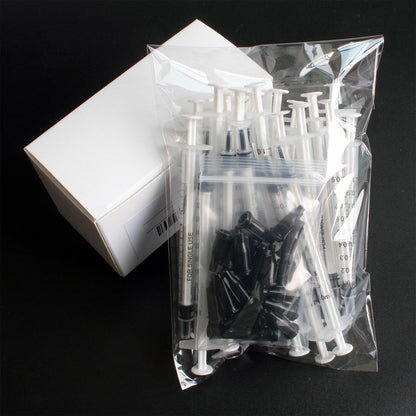 25pcs Luer Slip Tip 1ml Syringes With Caps Are Great For Pet Feeding, Glue, Hobby Crafts, Measurement, And Liquid Refill, But Not For Professional Medical Use