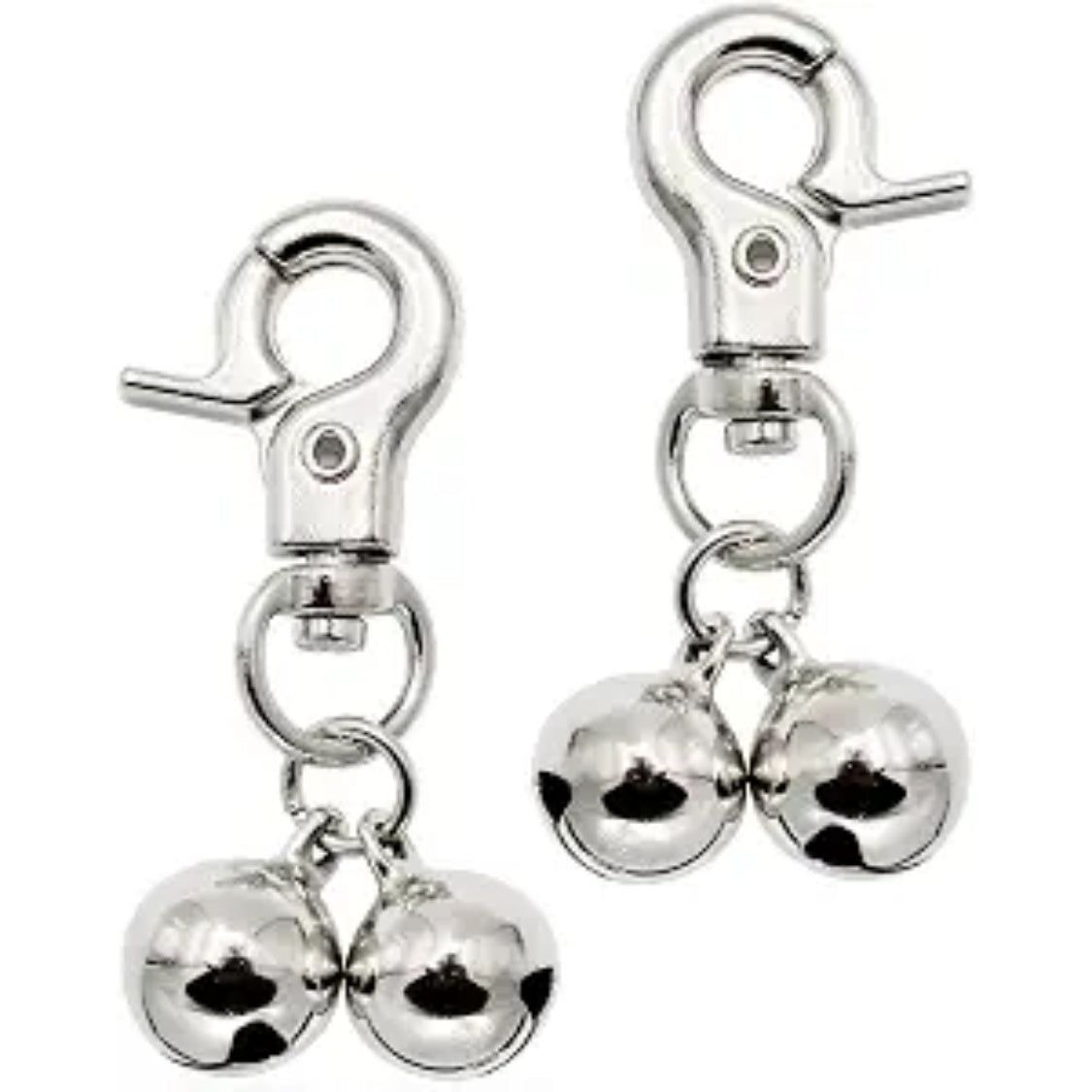 Bells For Dog Collars 2 Pack Stainless Steel Bell Necklace For Dogs Cat
