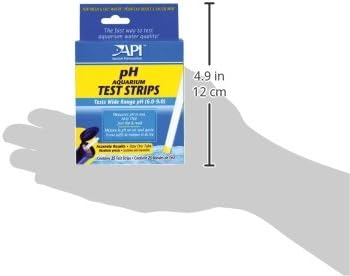 API TEST STRIPS,For Variety of Water Parameters,Monitor aquarium water quality and help prevent invisible water problems that can be harmful to fish,Use weekly and when problems appear,25-Count (33F)