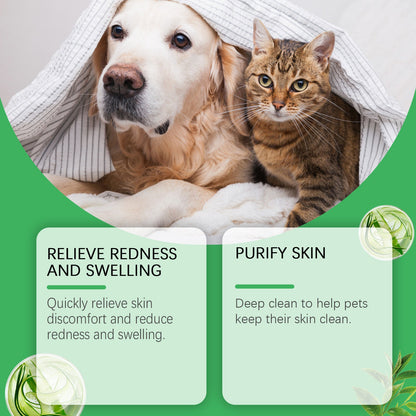 Pet Acne & Bumps Skin Cream, Soothing Skin  For Dogs & Cats, Relief Redness Irritated Skin With Calendula & Ganoderma Extract