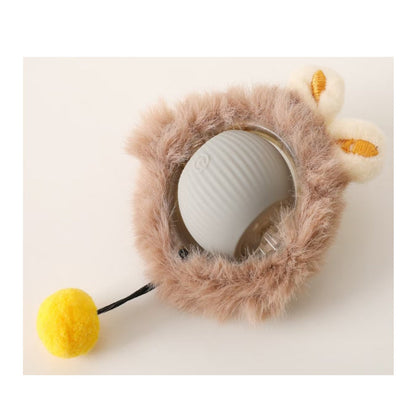 Electric Dog Cat Ball Toy,Indoor Large And Small Cat Dog Interactive Intelligent Rolling Pet Ball