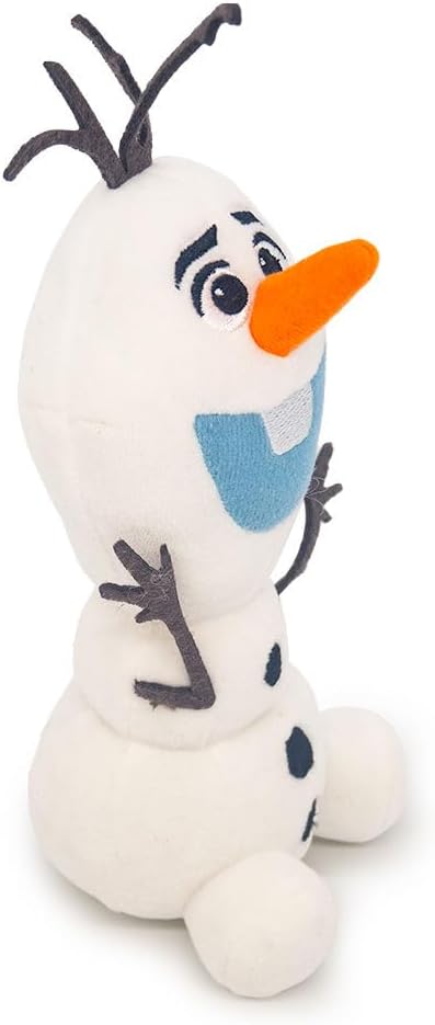 Buckle-Down Disney Dog Toy Frozen Olaf Surprised Sitting Pose Pet Toy Plush