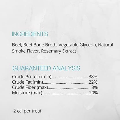 Farmland Traditions Tiny Loves Jerky Trainer Treats for Dogs w/Bone Broth (Beef, 32 oz.)