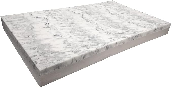 Pet Dog Bed Gel Infused High Density Memory Foam Pad (34x26x3 inches)
