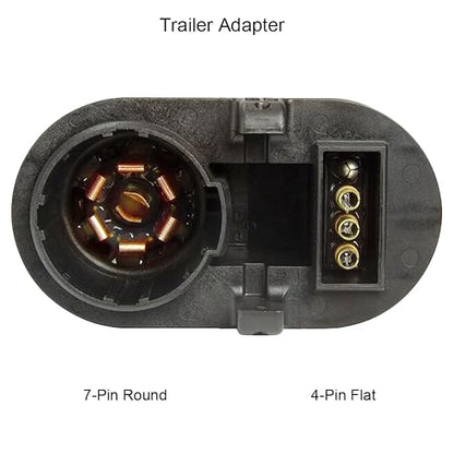 9L3Z-15A416-A Trailer Tow Wiring Harness Kit with Connector for Ford F-150 2009-2014, Replace 9L3Z15A416A