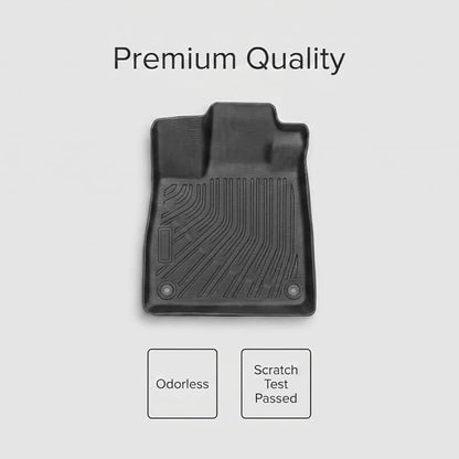Floor Mats for 2023 2024 2025 2026 Honda Pilot, All Weather Trunk Liner TPE Trunk Mat Cargo Mat Back Seat Cover for Pilot Car Accessories (Floor Mat,2-in-1 Cargo Liner)