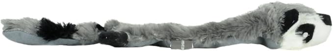 Hyper Pet Critter Skinz Raccoon Stuffless Dog Toy, Medium