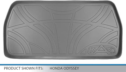 SMARTLINER All Weather Custom Fit Cargo Trunk Liner Floor Mat Behind 3rd Row Seat for 2011-2017 Honda Odyssey