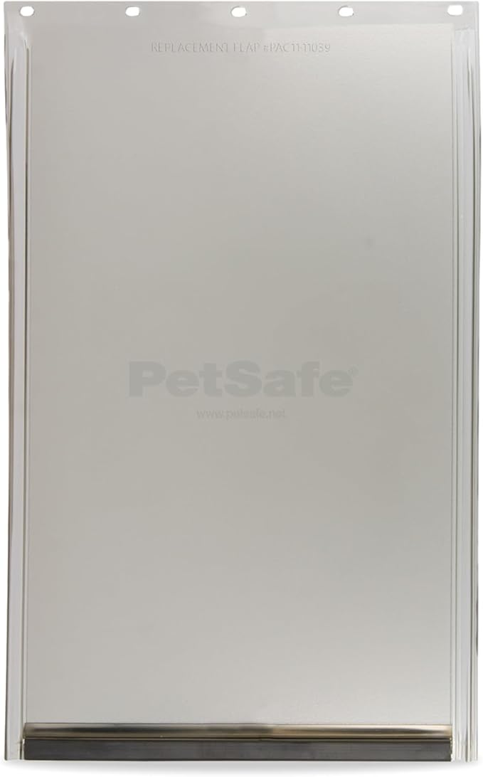 PetSafe Original Replacement Flap - Doggie Door Vinyl Replacement Flap for Sliding Glass Pet Door - Durable & Made with Non-Toxic Materials - 16 7/8" H x 10 1/8" W - Large