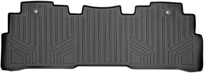 SMARTLINER Custom Fit Floor Mats 2 Rows and Cargo Liner Behind 3rd Row Set Compatible with 2018-2025 Honda Odyssey