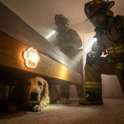 Rescue+Retriever Pet Safety Notification Device | Smoke-Activated Strobe Alert for Dogs & Cats | Designed by a Firefighter | 2025 Pet Innovation Award Winner