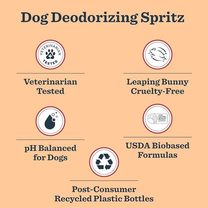 MRS. MEYER'S Clean Day Dog Deodorizing Spray, Sweet Chamomile Scent, 8oz (Pack of 3)