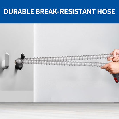 Extension Hose Attachment Compatible with Dyson V7 V8 V10 V15 Cleaner | Flexible Extension Hose Mattress Tool Stiff Brush Soft Bristle and Flexible Crevice Tool for Home Cleaning