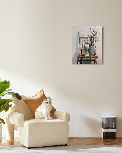 AbcCustomize Canvas Prints with Your Photos, Personalized Photo To Canvas Print for Bedroom, Living Room, Farmhouse Office Decor,Custom Canvas Wall Art for Gifts & Keepsakes, Ready to Hang (8 * 11)