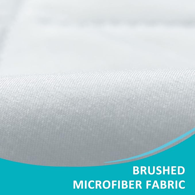Queen 60"x80" Waterproof Pad with Straps, Incontinence Mattress Protector | KANECH Washable Pee Pad for Bed, Adults, Overnight Bed Protector, Waterproof Mattress Pad, Hold 16 Cups, Fits 5-20" Mattress