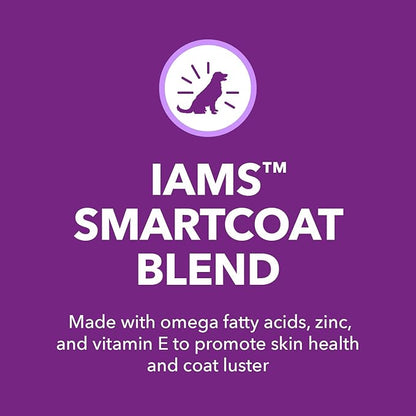 IAMS Advanced Health Skin & Coat Adult Dry Dog Food Chicken and Salmon Recipe, 6 lb. Bag