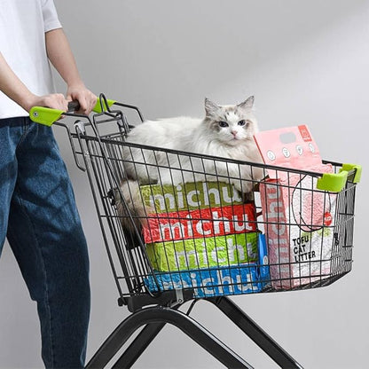 Michu Tofu Cat Litter Natural Clumping Tofu Cat Litter 5.5lb/88oz 5 Scents (Original + Wonder Litter, 2 Pack)