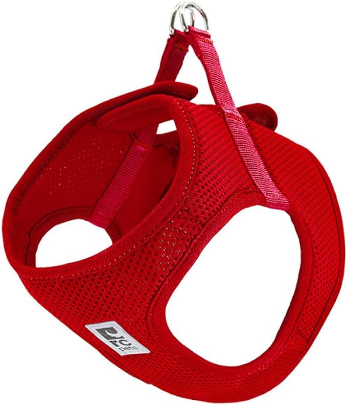 RC Pet Products Step in Cirque Soft Walking Dog Harness, Large, Red
