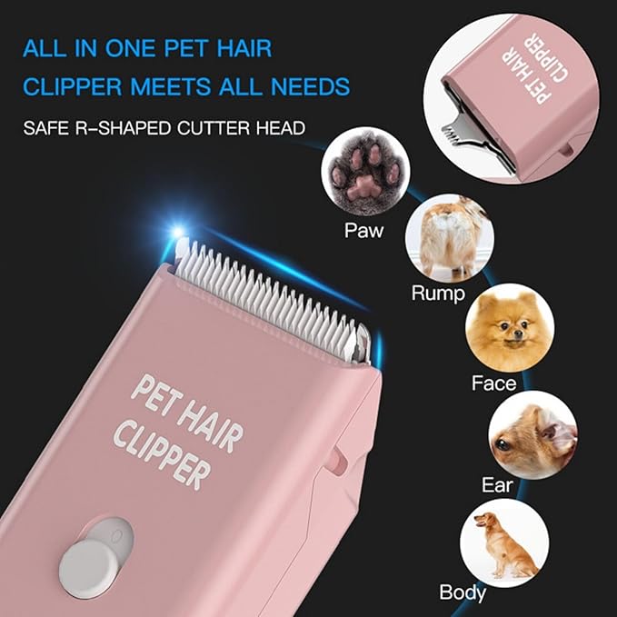 Washable Replacement Blades for Dog Clipper,Replacements Blades for Dogs and Cats Grooming Clippers,6 PCs of Replacement Blades Only