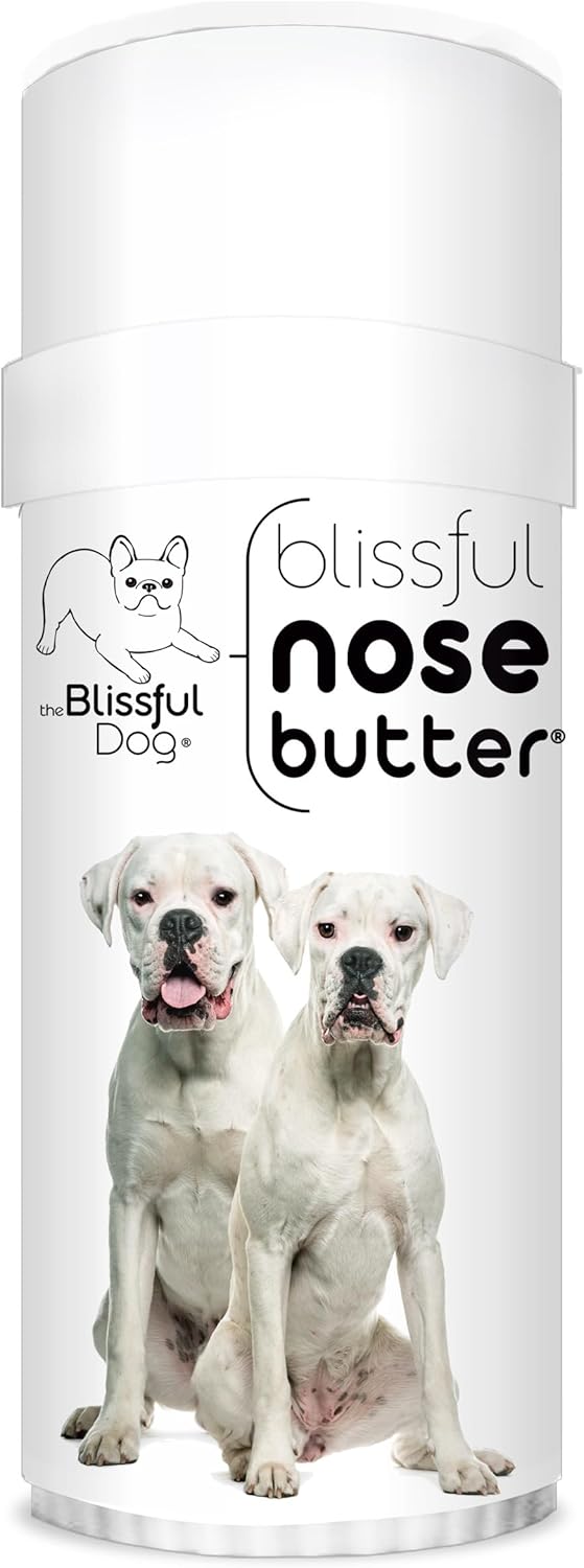 The Blissful Dog White Boxer Unscented Nose Butter, 2 oz Tube