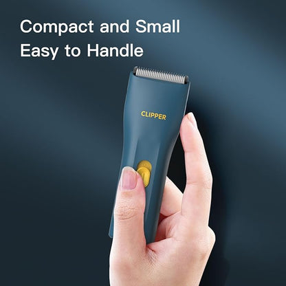 Dog Grooming Kit Clipper for Thick Coat Low Noise Cordless Cat Hair Trimmer Rechargeable Shaver Pet Grooming Tools for Small and Large Animals