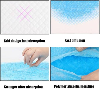 40 Count Dog Pee Pads Extra Large,36"x36"Pee Pads for Dogs Absorbent & Leak-Proof,Disposable Pet Training and Puppy Pads for Cats Dogs Rabbit