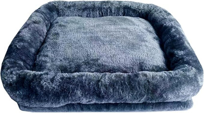 SHENGOCASE Cat Tree Tower Accessories Replacement Parts Top Cushion Bed Cover for Cat Perch with Elastic Band (15.7" x 15.7", Grey)