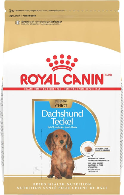 Royal Canin Breed Health Nutrition Dachshund Puppy Dry Dog Food, 2.5 lb Bag