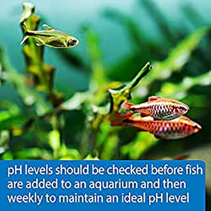 API TEST STRIPS,For Variety of Water Parameters,Monitor aquarium water quality and help prevent invisible water problems that can be harmful to fish,Use weekly and when problems appear,25-Count (33F)