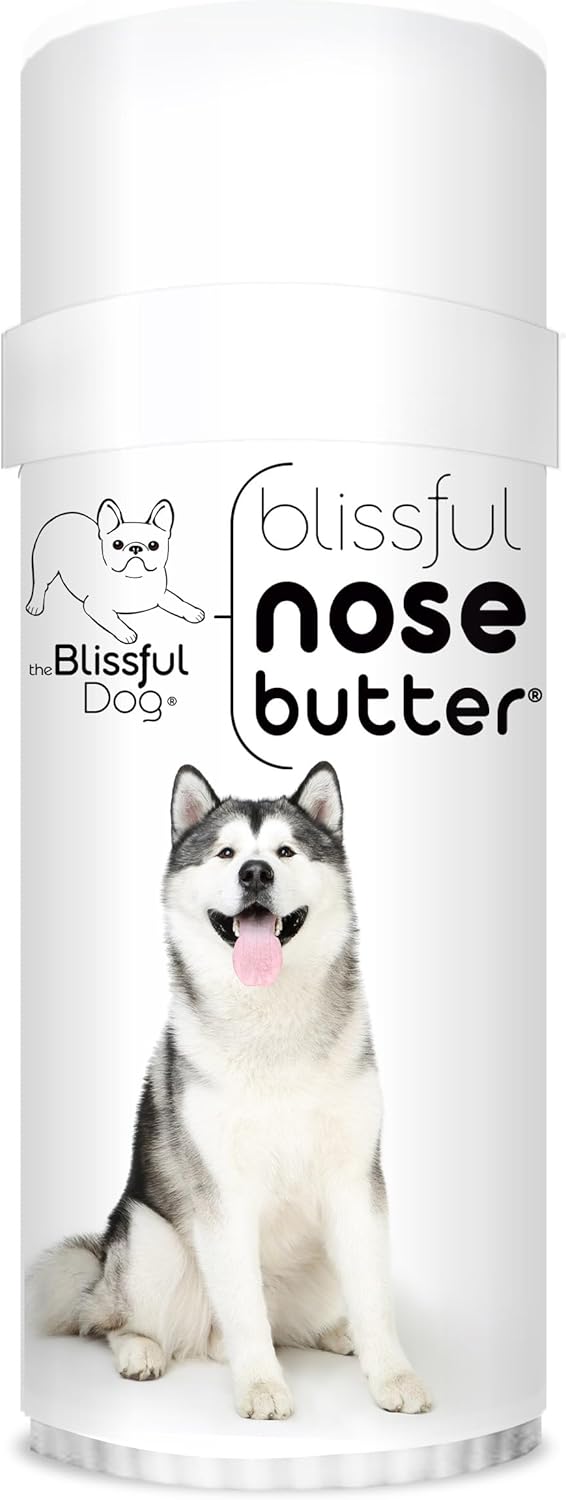 The Blissful Dog Malamute Unscented Nose Butter - Dog Nose Butter, 2 Ounce