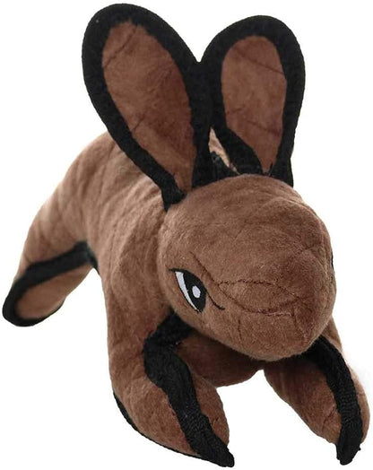 TUFFY® : 2 Pack Rabbit Dog Toy: Ultra Durable Plush Toy with Multiple Layers & Reinforced Seams, Washable and Floats, Original Construction
