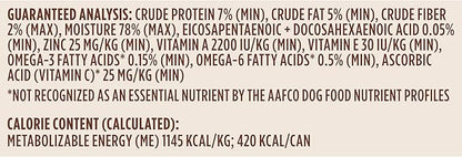 Nutrish Real Beef & Pumpkin Recipe Whole Health Blend Premium Paté Wet Dog Food, 13 oz. Can, 12 Count, Packaging May Vary (Rachael Ray)