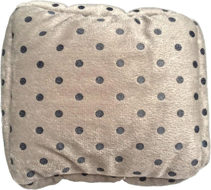WOWOWMEOW Guinea Pig Cave Bed Small Animals Warm Cage Hanging Bed for Rat, Chinchilla, Hedgehog, Rabbit (L, Dot-Grey)