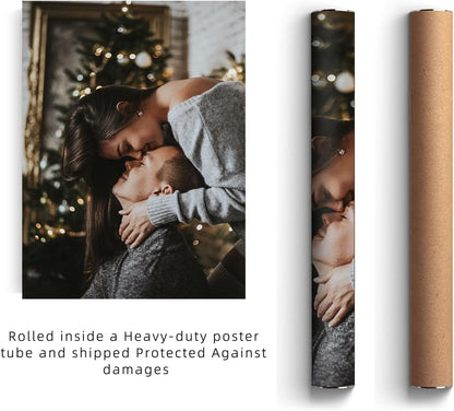 GZZFXXD Personalized Custom27''x40'' Canvas Prints with Your Photo/your Image Large Wallart Wall Decor for Bedroom Dining room Living room Children's room(Unframed)