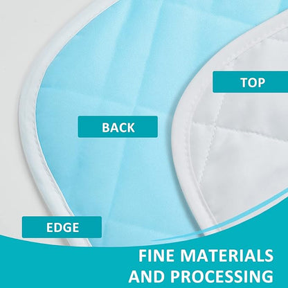 4 Pack Washable Waterproof Bed Pads 34"x36", Incontinence Bed Pads | KANECH Mattress Protector, Washable Pee Pads for Adults, Kids, Elderly and Dogs, Hold 6 Cups, Non-Slip & Silent