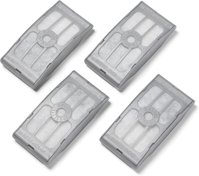 Cat Mate Genuine Replacement 3-Stage Filter Cartridges (386) - Use with Cat & Dog Mate Pet Fountains Models 335, 385, 410, 411, 412 and 413 (Pack of 4)