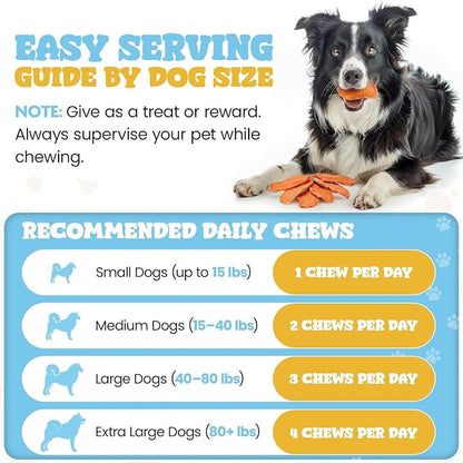 hotspot pets Dehydrated Sweet Potato Dog Treats (2 Pound Bag)- All Natural Rawhide Free, Grain-Free, & High in Fiber- Ideal for Small to Large Dogs - Perfect Dog Chews for Training, or Treat