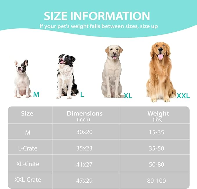 Cooling Dog Bed for 2XL Large Dogs - Orthopedic Pet Beds with Memory Foam, QMAX>0.5, Waterproof Removable Washable Cover for Hot Weather, Dark Beige, 47" L x 29" W x 3" H