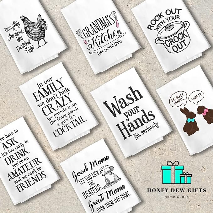 Honey Dew Gifts Funny Towels, If My Dog Makes You Feel Uncomfortable Kitchen Towel, Dish Towel, Kitchen Decor, Multi-Purpose Pet and Dog Lovers Towel, 27 inch by 27 inch Towel, 10353