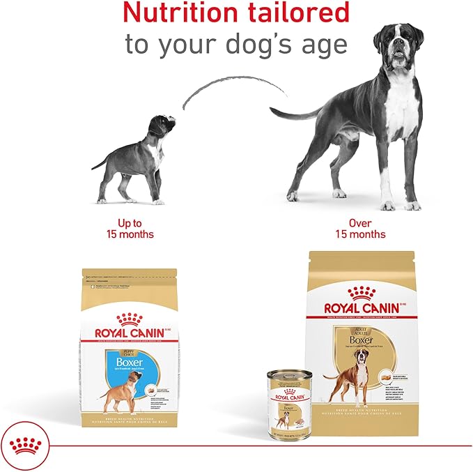 Royal Canin Breed Health Nutrition Boxer Puppy Dry Dog Food, 30 lb Bag
