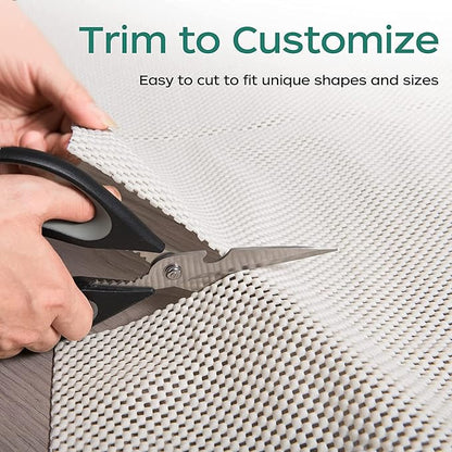 BAGAIL BASICS Non Slip Rug Pad Gripper 2.5 x 9 Feet Extra Thick Carpet Pads for Area Rugs and Hardwood Floors, Keep Your Rugs Safe and in Place