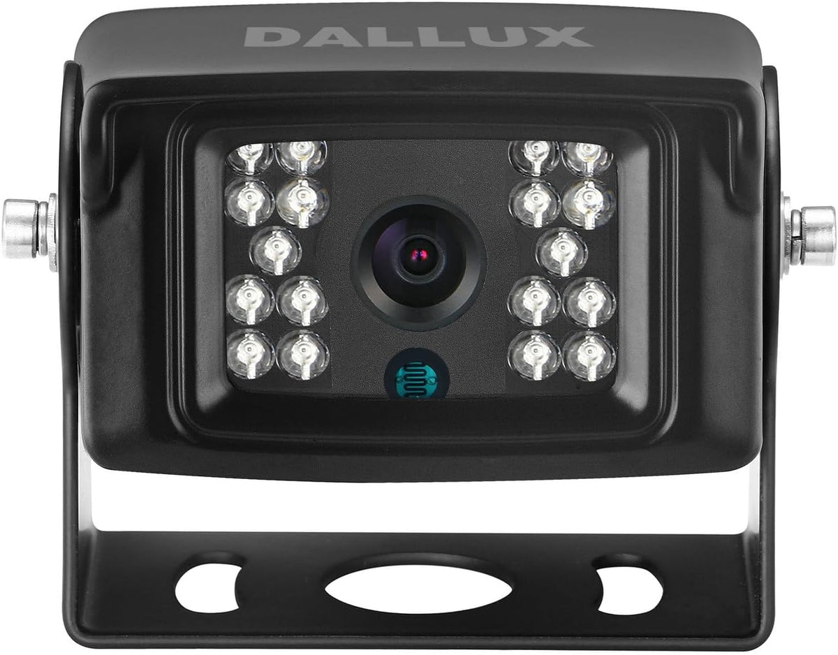 Truck Backup Camera with Parking Line Switch ON/Off for Bus/Travel Trailer/Van/Fifth Wheel/RV Camper