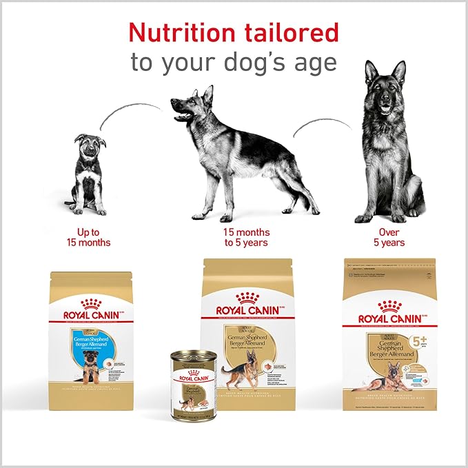 Royal Canin German Shepherd Puppy Breed Specific Dry Dog Food, 30 lb. bag