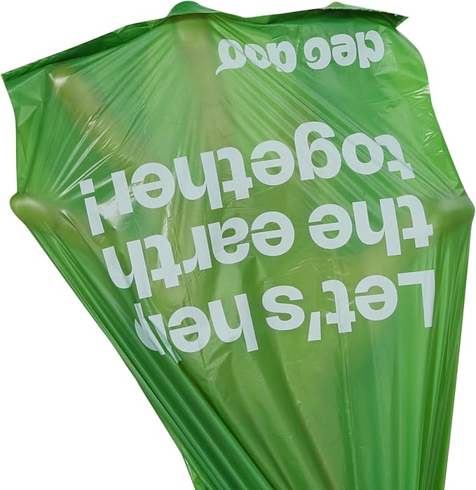 Dog Poop Bags with Handles 300 Counts Big Sizes Leak Proof and Extra Thick Waste Bags Refill Rolls for Walking Small Medium Large Dogs Cats Litter Unscented