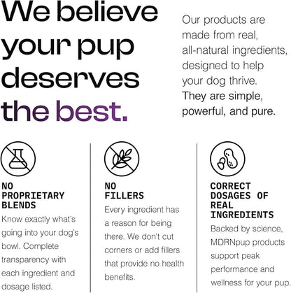 MDRNpup® Unique Dog Treats, Human Grade and All-Natural, Only Four Ingredients, High Protein - Amino Acids, Nothing Artificial, Soft Baked in The USA (13.2 Ounce, Chickpea & Pumpkin)