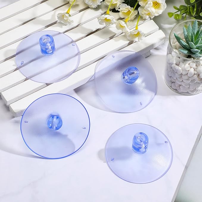 4 Pieces Cat Window Perch Suction Cup Cat Window Bed Suction Cup Replacement Suckers for Hammock Hanging Pet Supplies Indoors